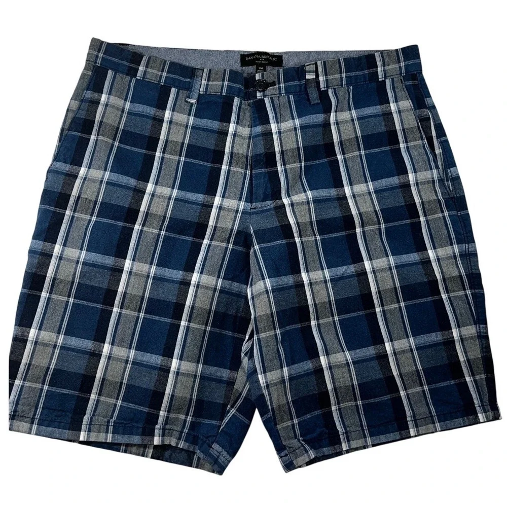 Banana Republic Aiden Chino Shorts Mens 34 9.5